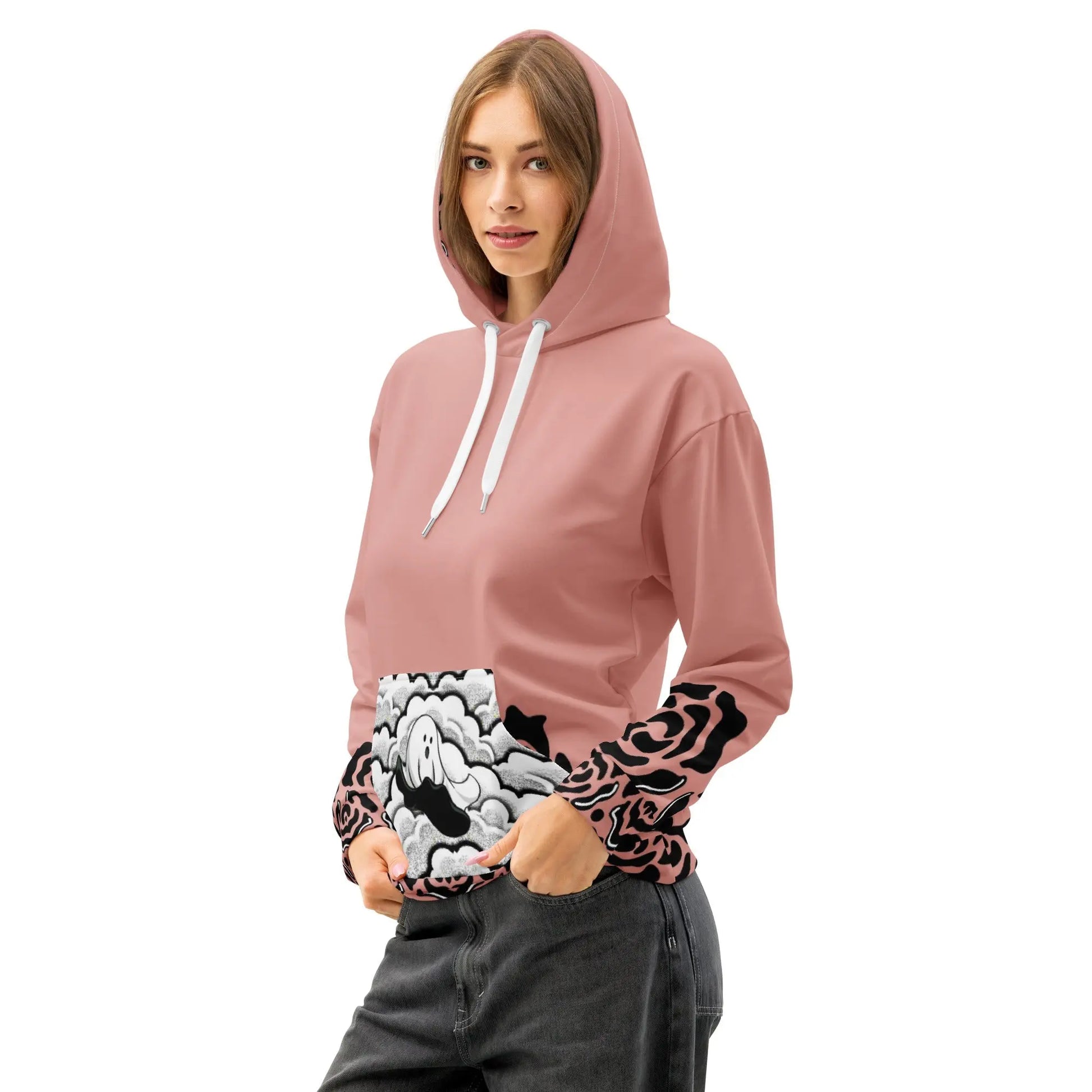 Playing in the roses Unisex cotton hoodie - Hoodloom CityWear