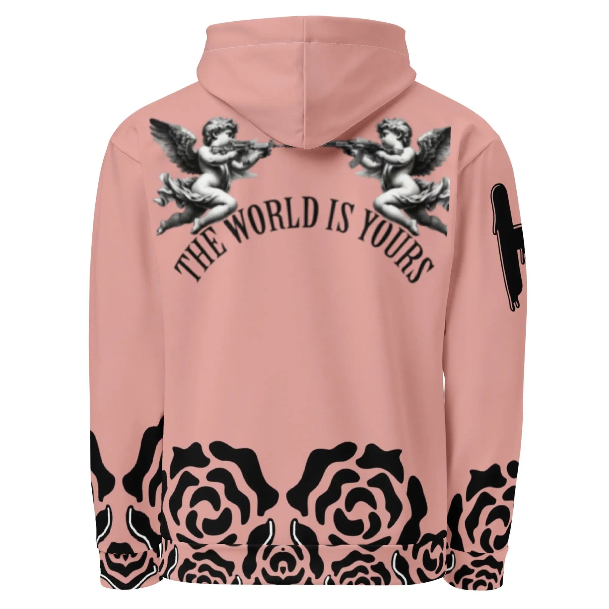 Playing in the roses Unisex cotton hoodie - Hoodloom CityWear