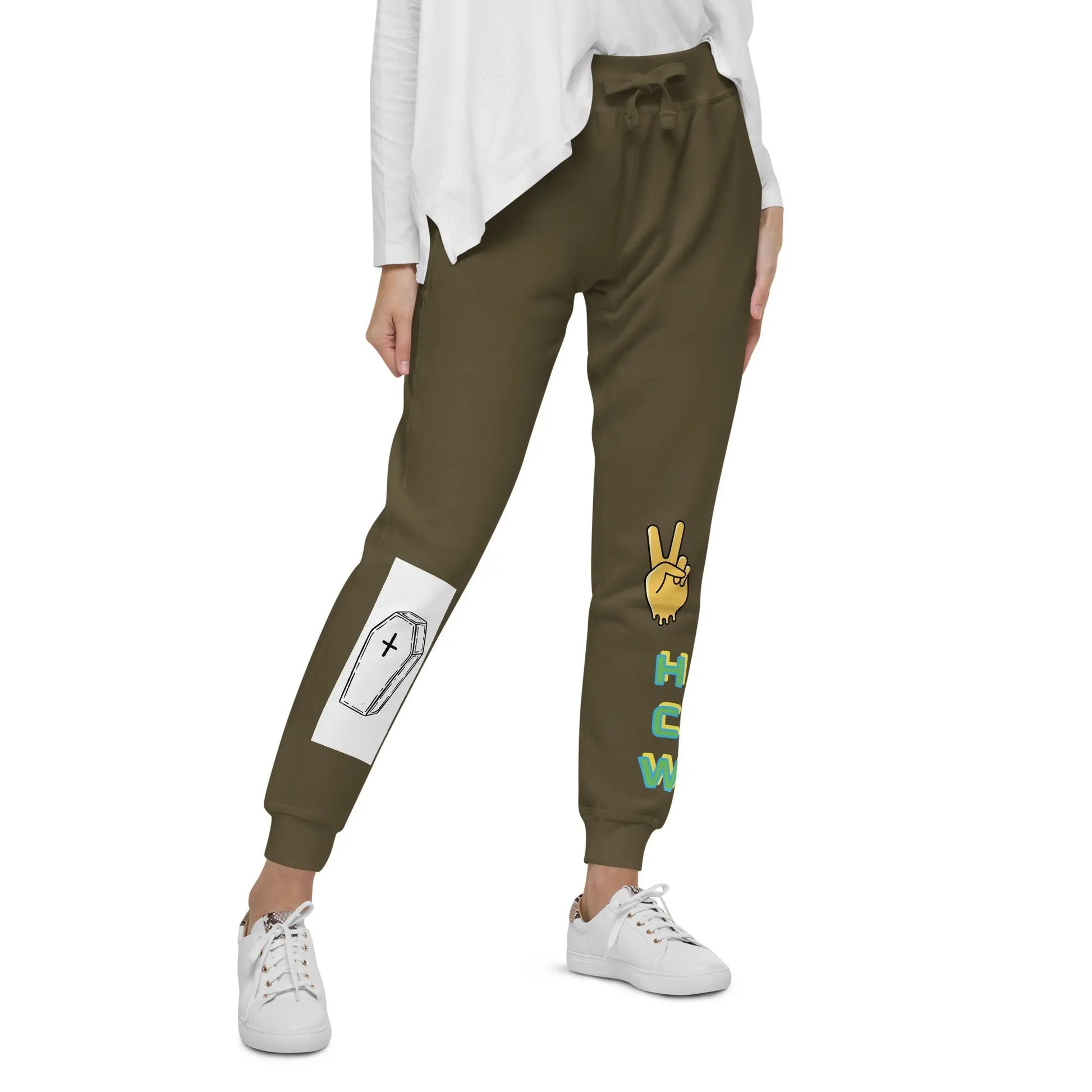 Rep your deuces Unisex fleece sweatpants - Hoodloom CityWear