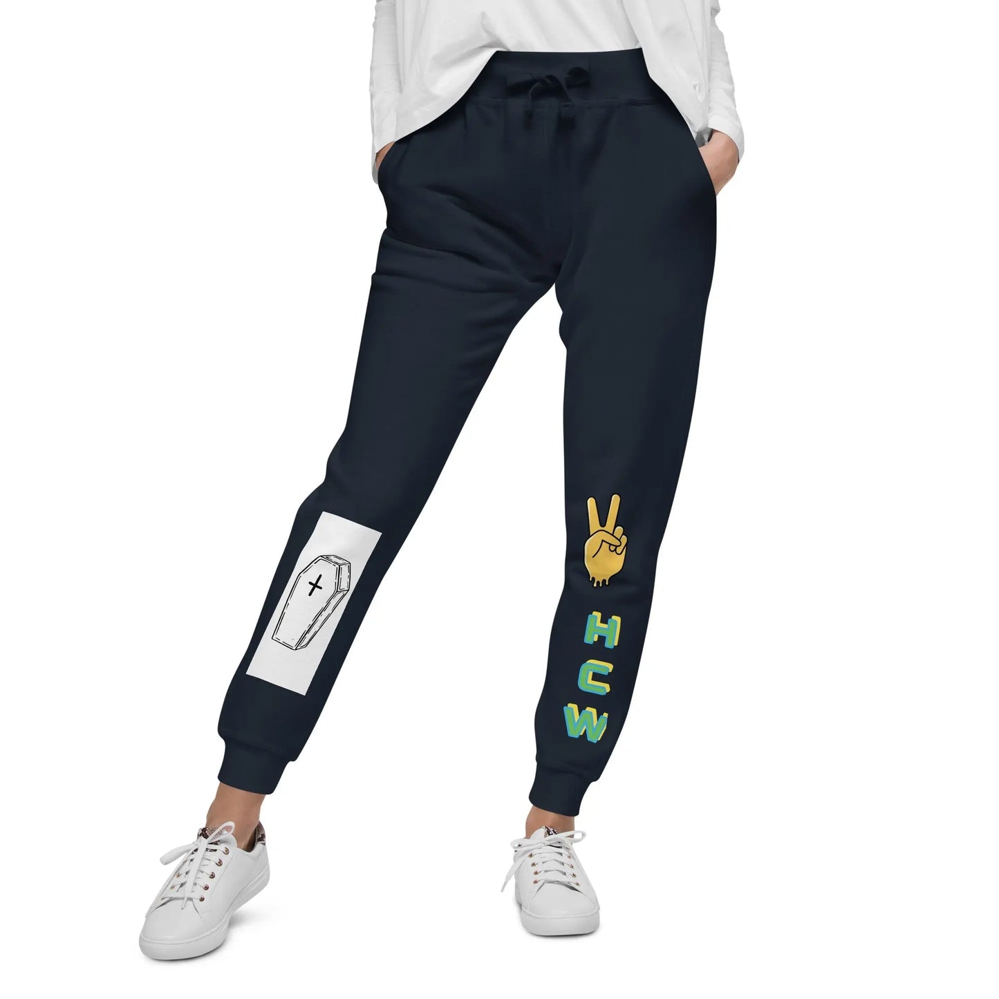 Rep your deuces Unisex fleece sweatpants - Hoodloom CityWear