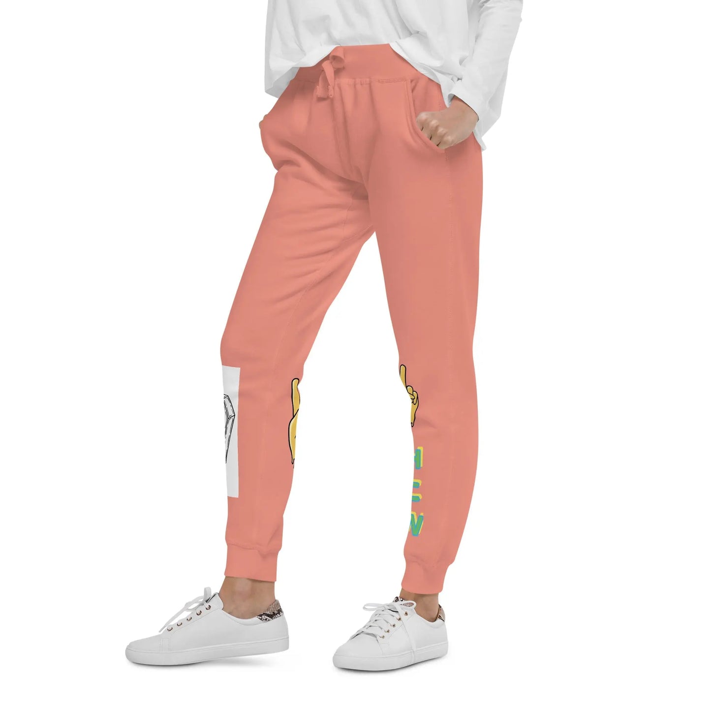 Rep your deuces Unisex fleece sweatpants - Hoodloom CityWear
