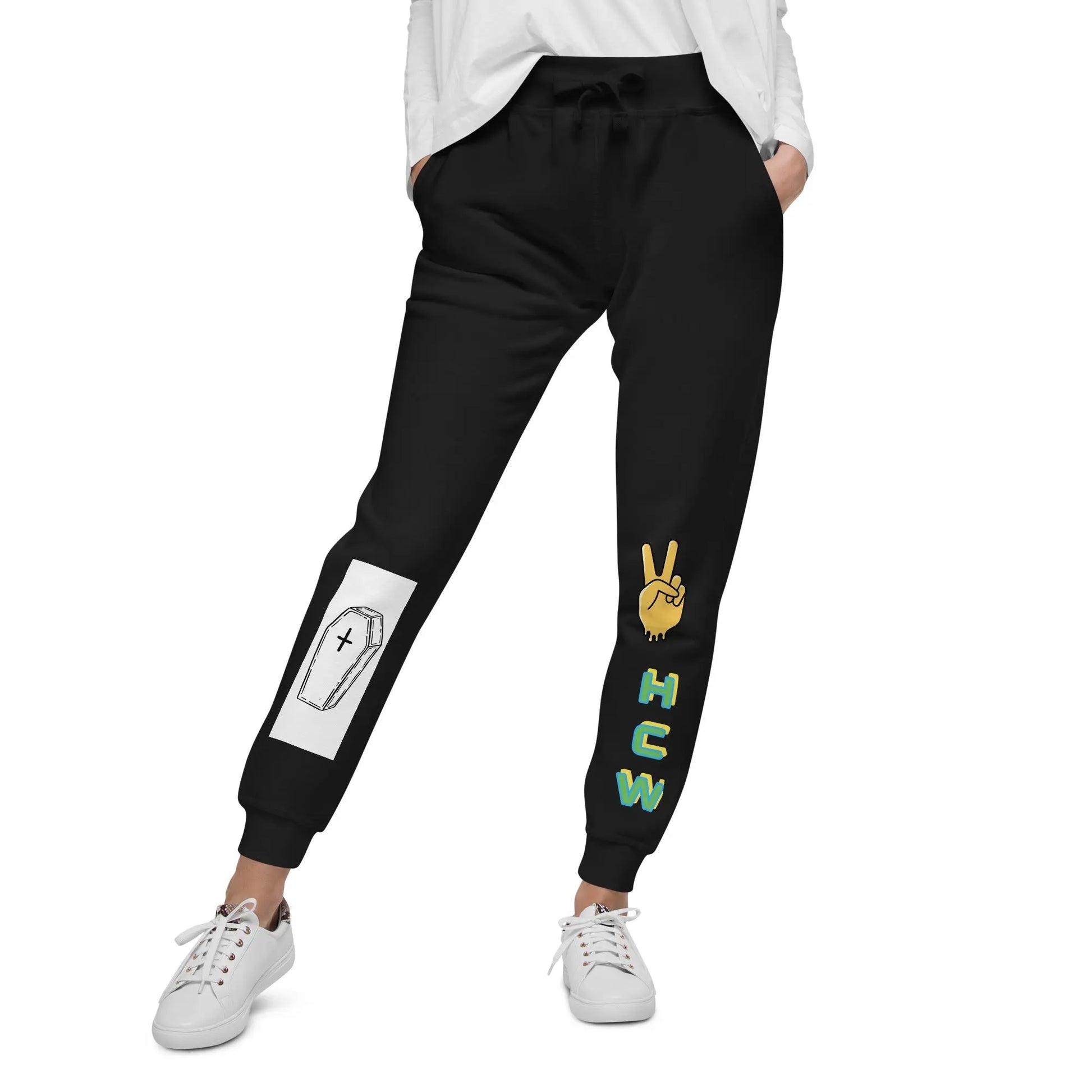 Rep your deuces Unisex fleece sweatpants - Hoodloom CityWear