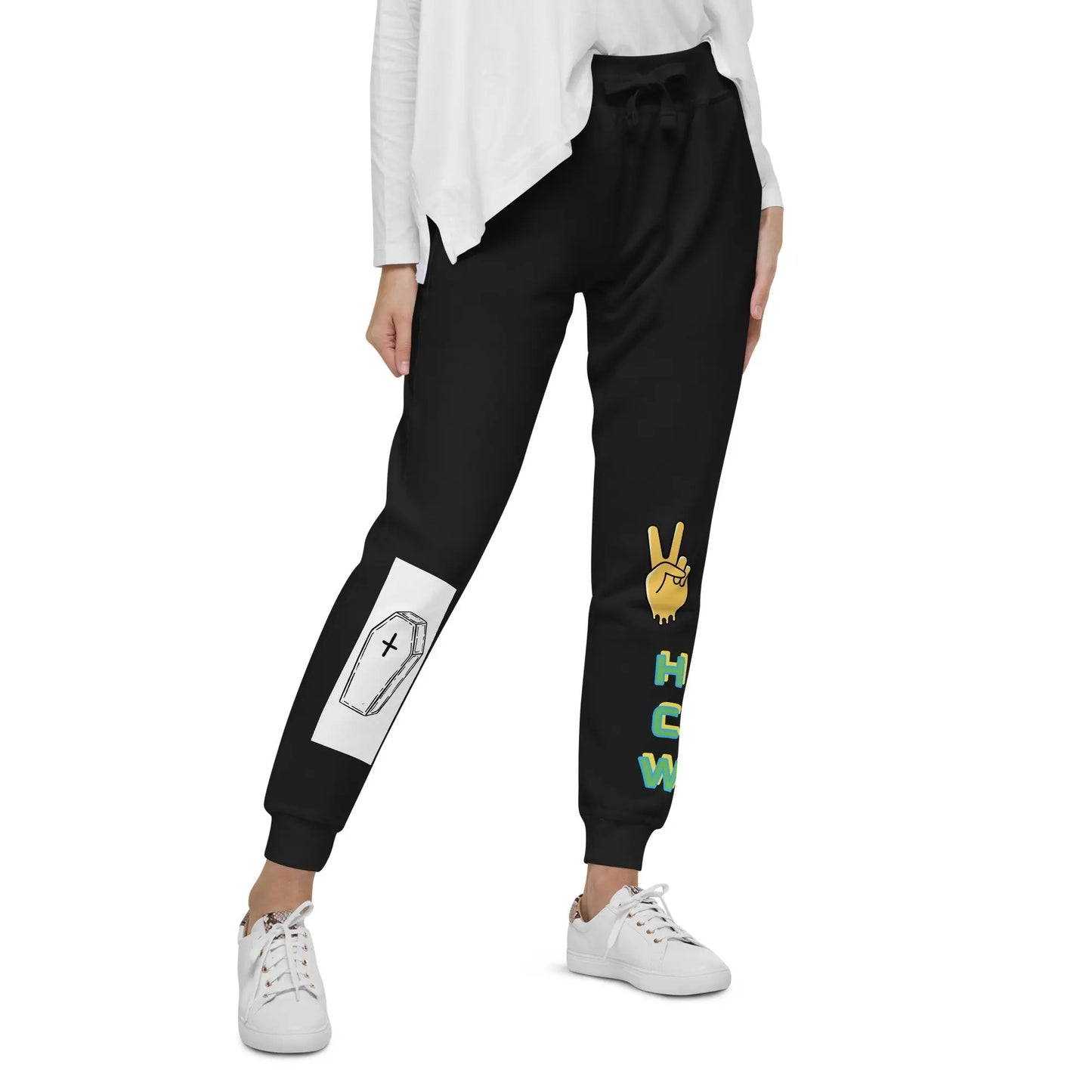 Rep your deuces Unisex fleece sweatpants - Hoodloom CityWear