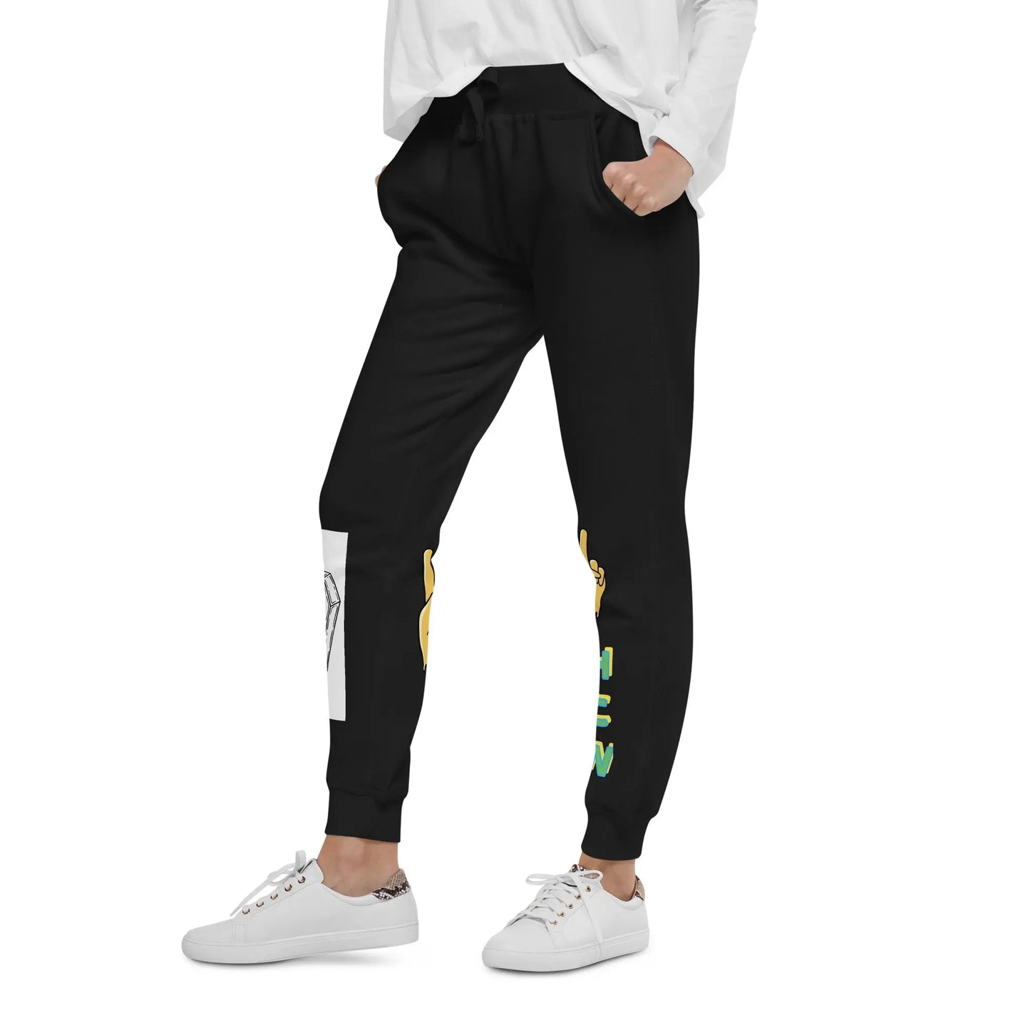Rep your deuces Unisex fleece sweatpants - Hoodloom CityWear