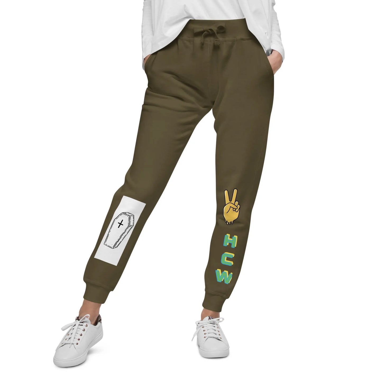 Rep your deuces Unisex fleece sweatpants - Hoodloom CityWear