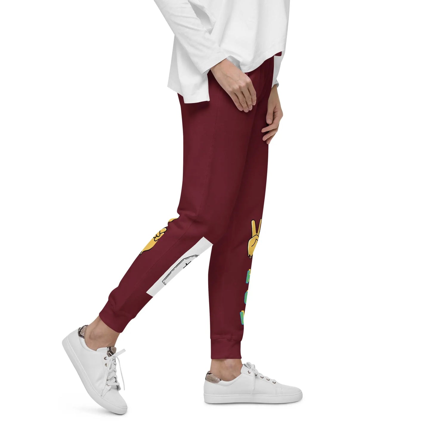 Rep your deuces Unisex fleece sweatpants - Hoodloom CityWear