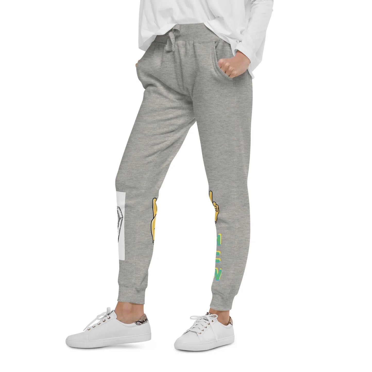 Rep your deuces Unisex fleece sweatpants - Hoodloom CityWear
