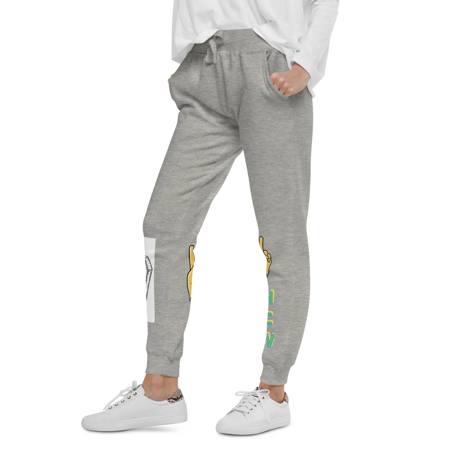 Rep your deuces Unisex fleece sweatpants - Hoodloom CityWear
