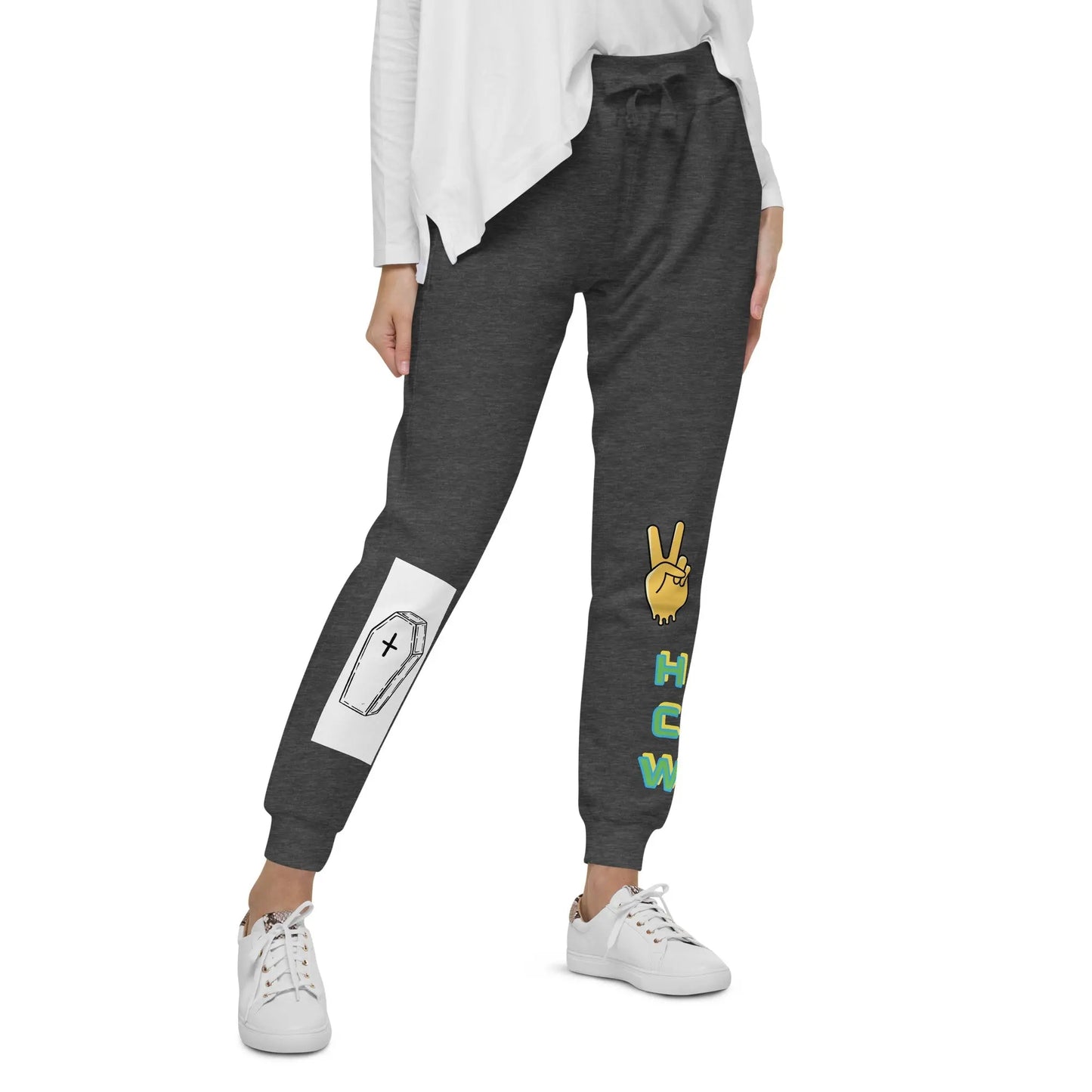 Rep your deuces Unisex fleece sweatpants - Hoodloom CityWear