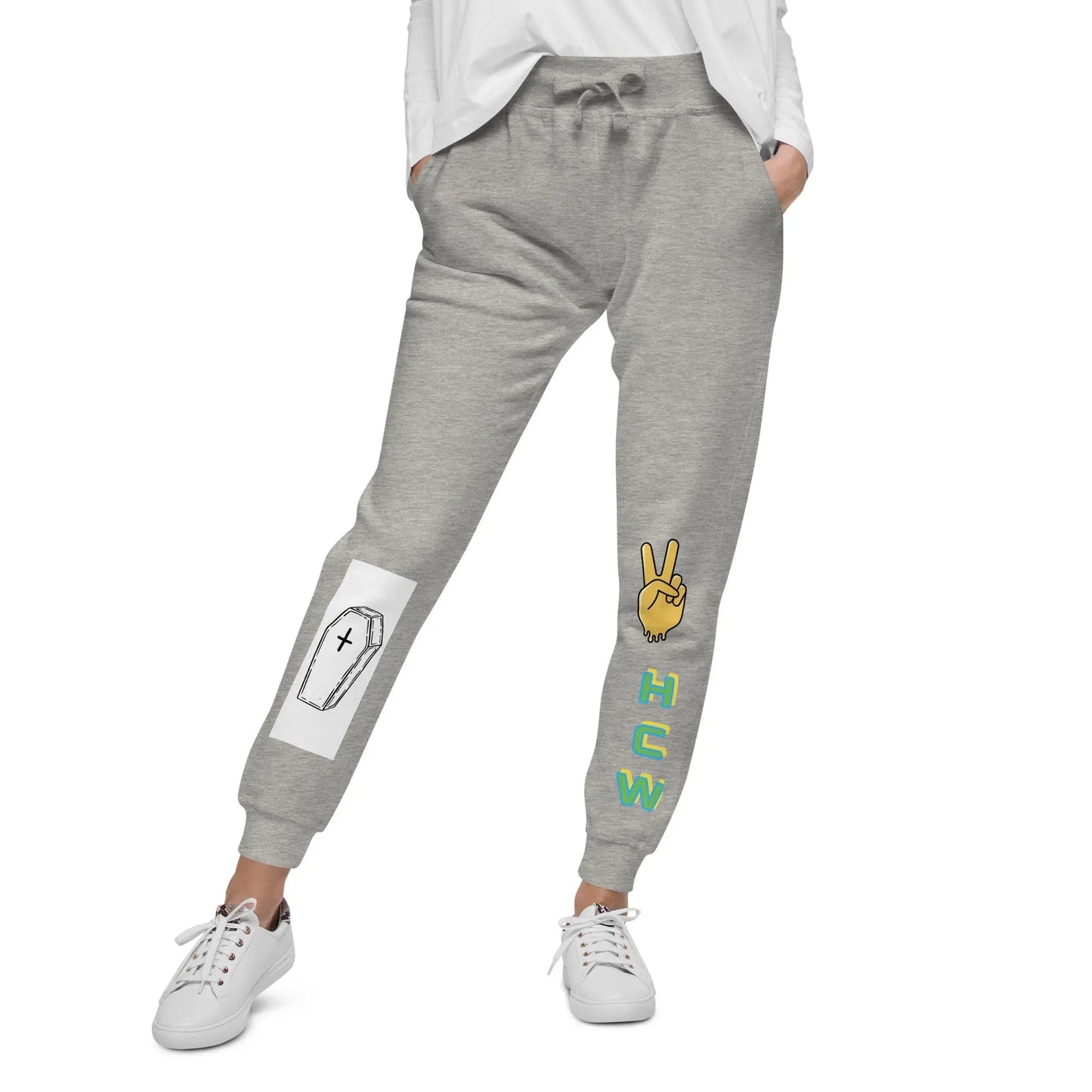 Rep your deuces Unisex fleece sweatpants - Hoodloom CityWear
