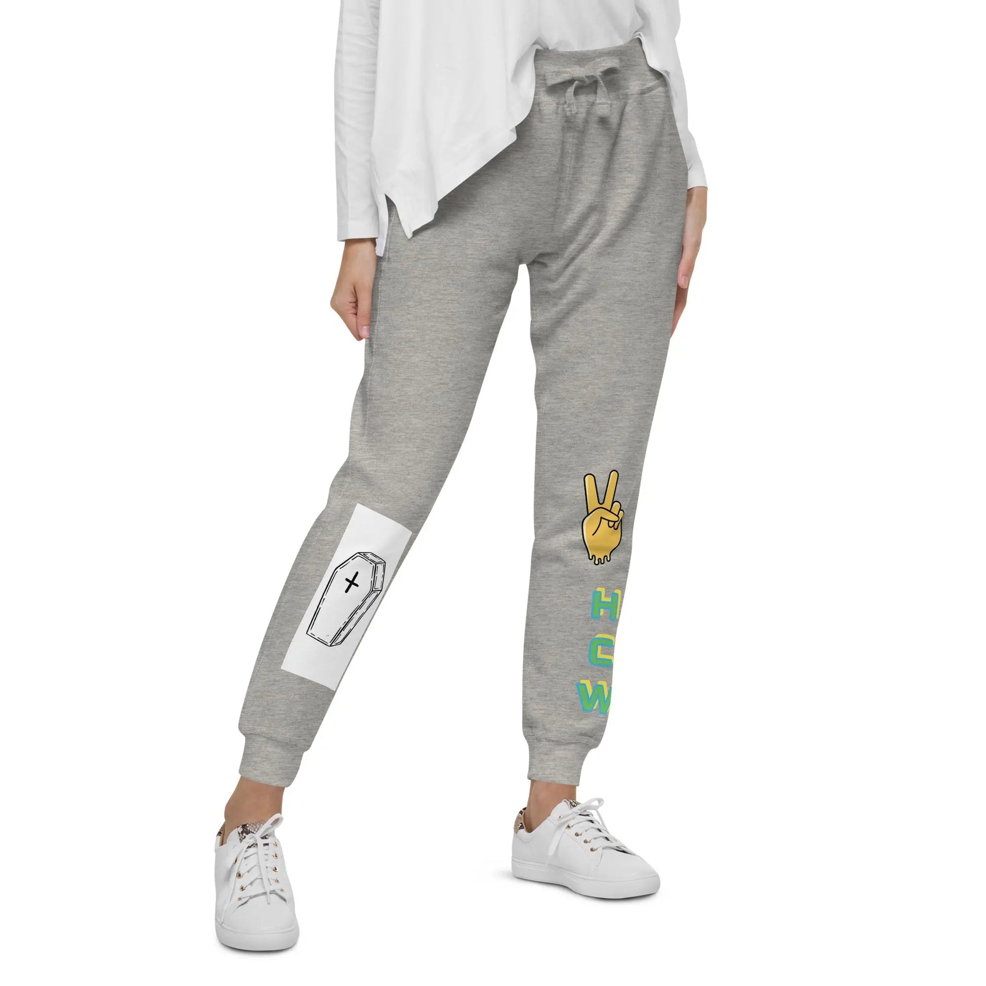 Rep your deuces Unisex fleece sweatpants - Hoodloom CityWear