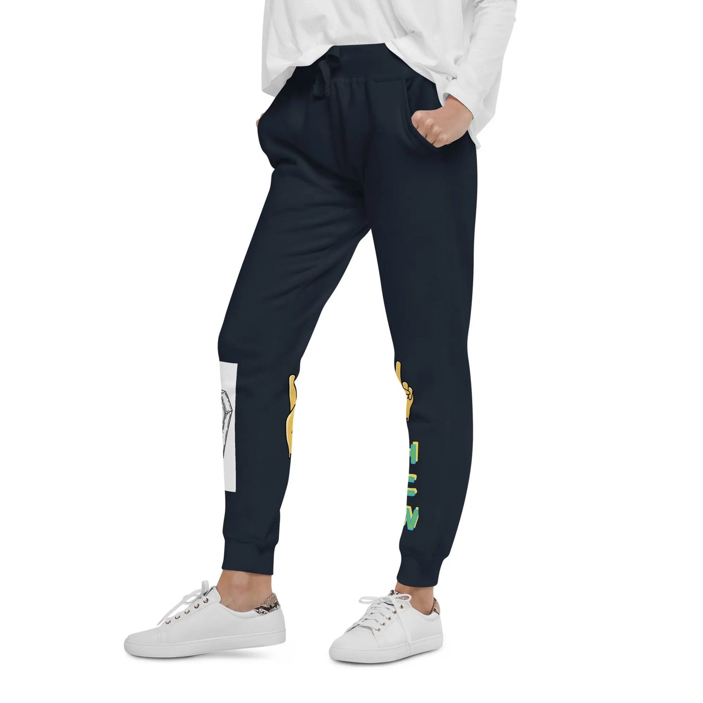 Rep your deuces Unisex fleece sweatpants - Hoodloom CityWear