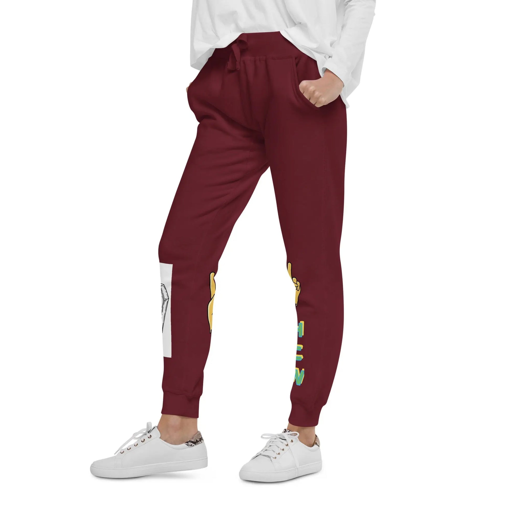 Rep your deuces Unisex fleece sweatpants - Hoodloom CityWear