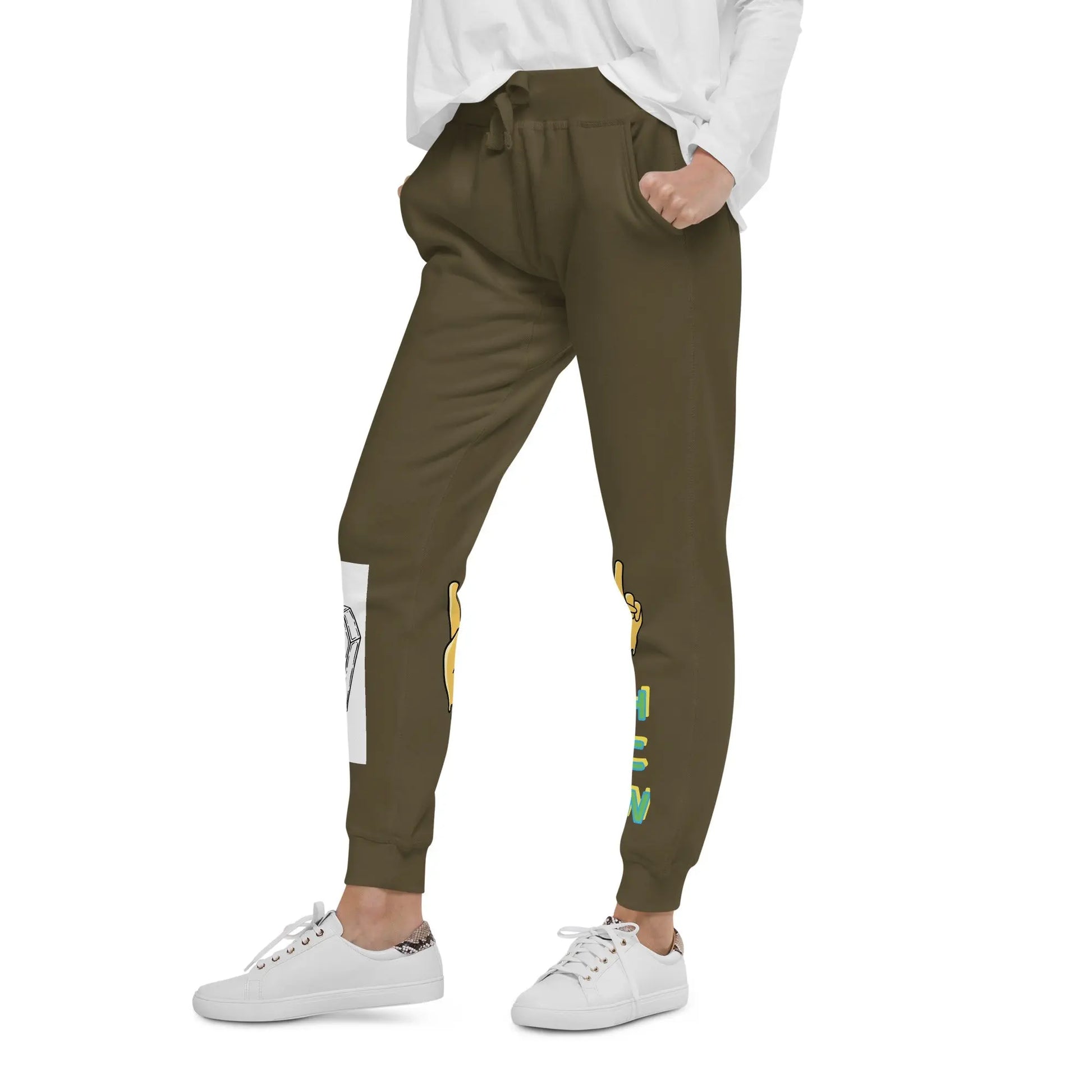 Rep your deuces Unisex fleece sweatpants - Hoodloom CityWear