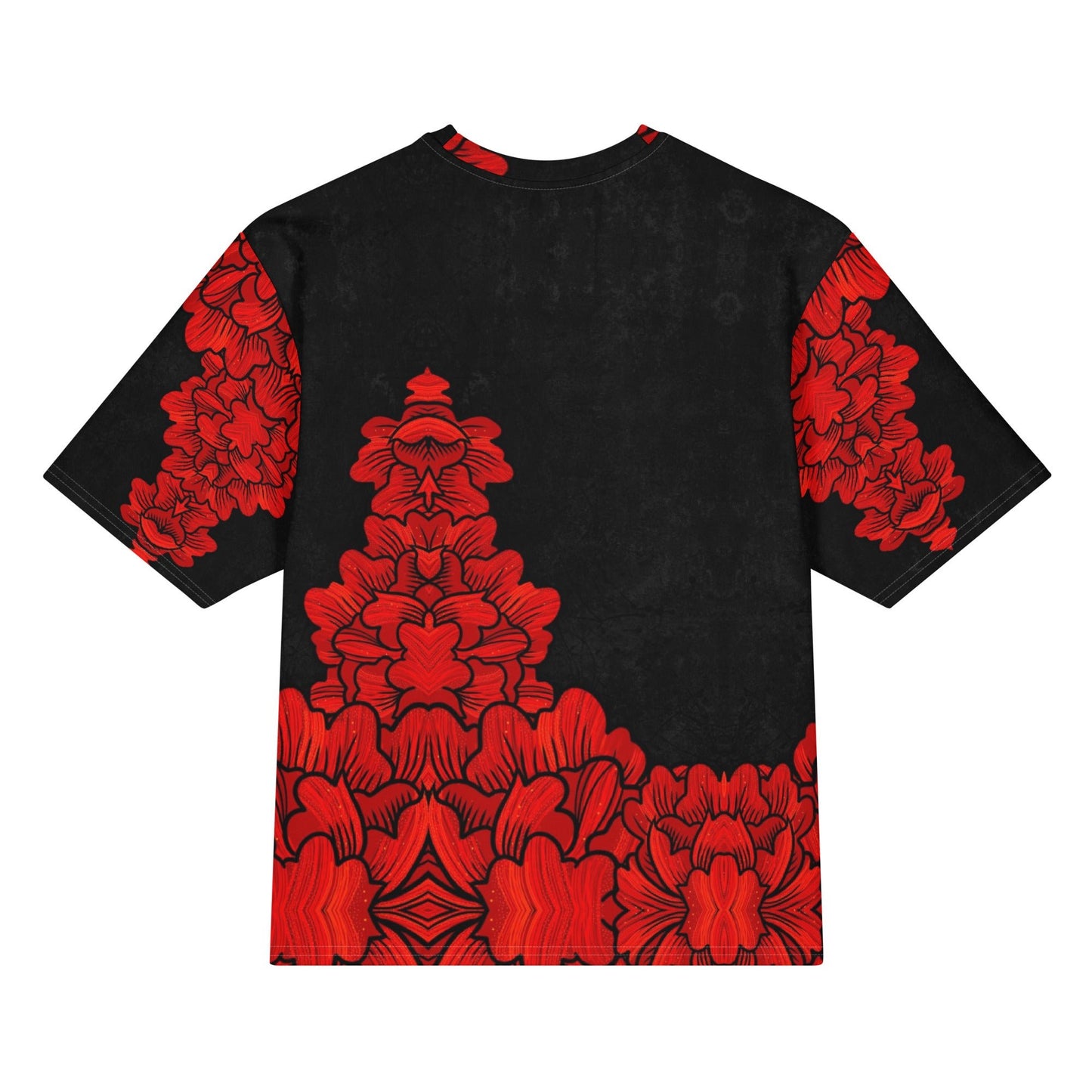 Stay red 👻 Oversized cotton t-shirt - Hoodloom CityWear