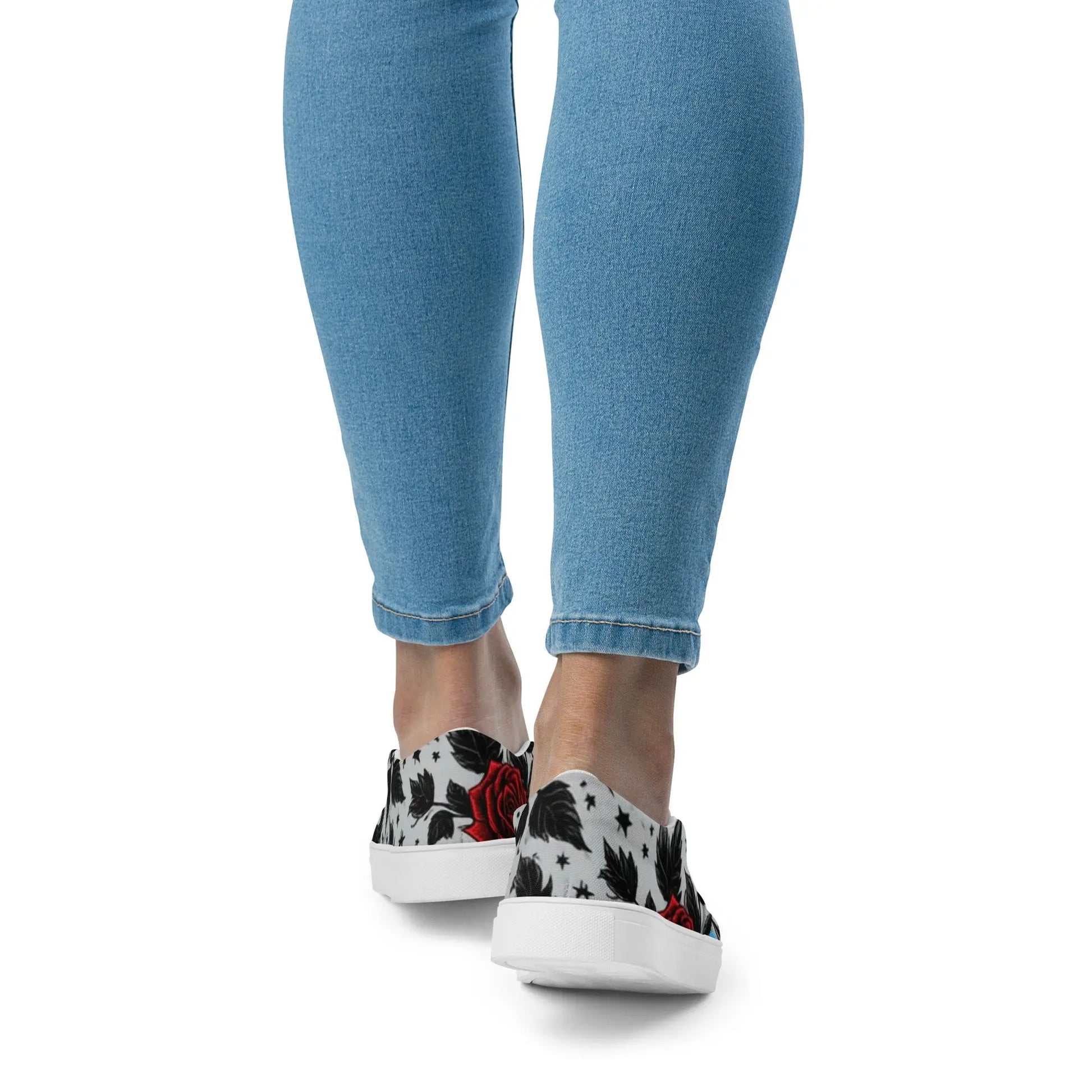 "These shoes are Boo - nanas" Women’s slip - on canvas shoes - Hoodloom CityWear