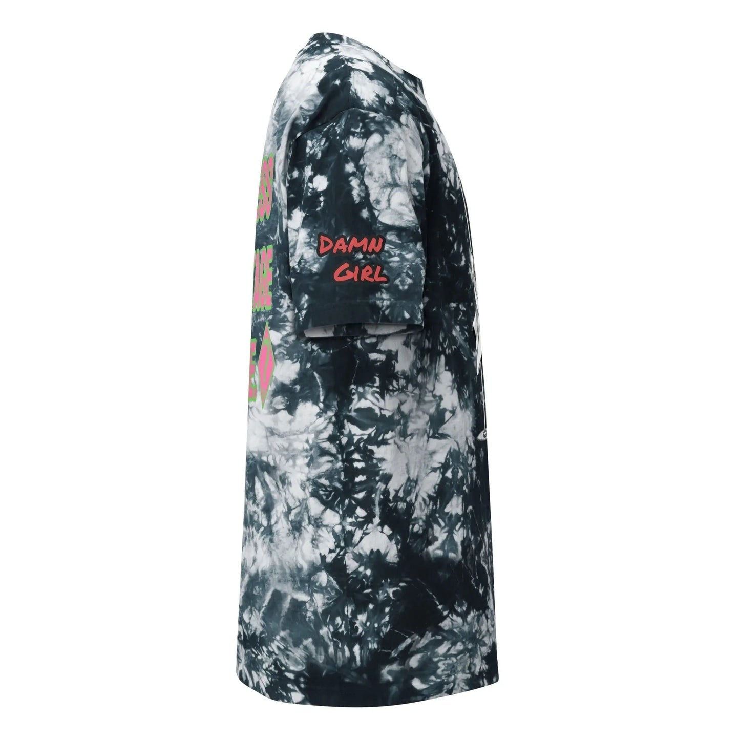Tip your dancers Oversized tie - dye t-shirt - Hoodloom CityWear