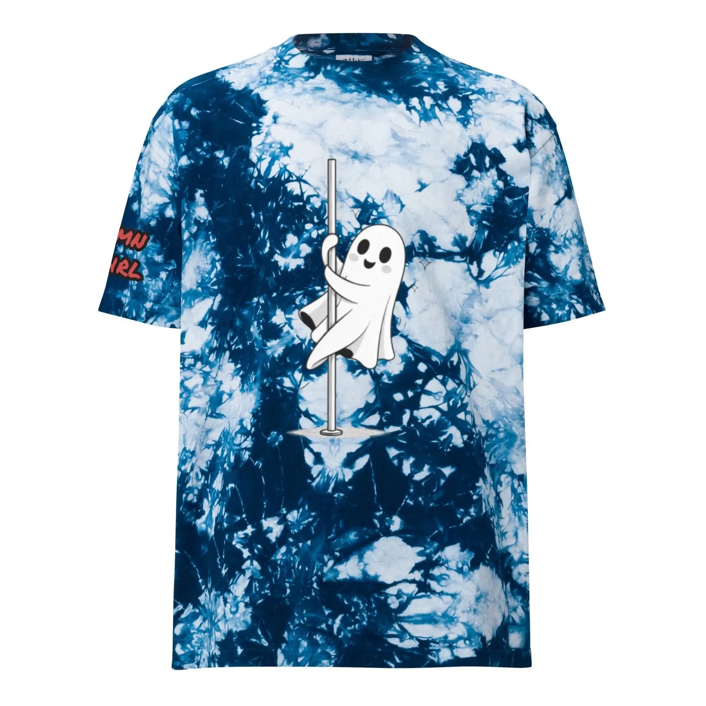 Tip your dancers Oversized tie - dye t-shirt - Hoodloom CityWear