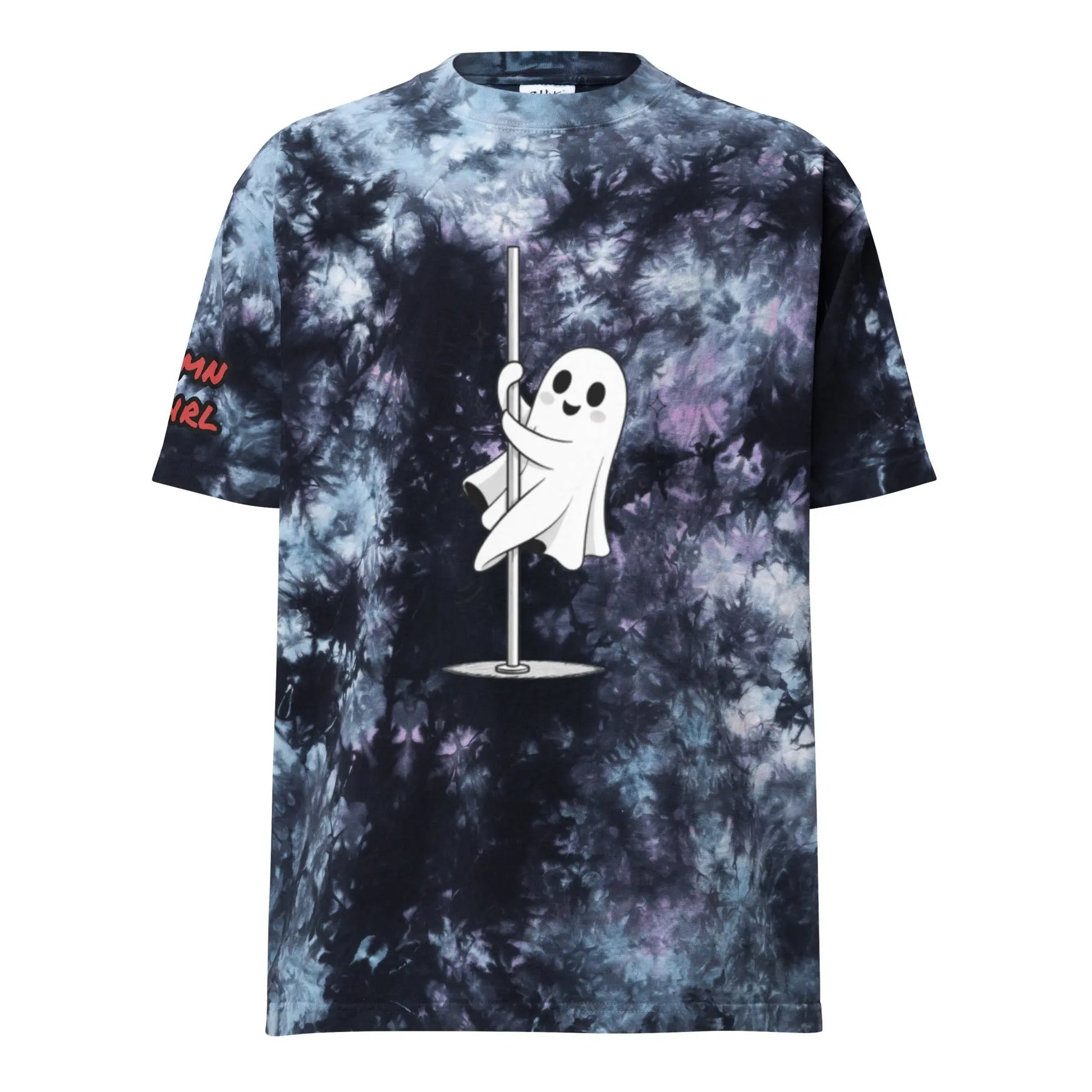 Tip your dancers Oversized tie - dye t-shirt - Hoodloom CityWear