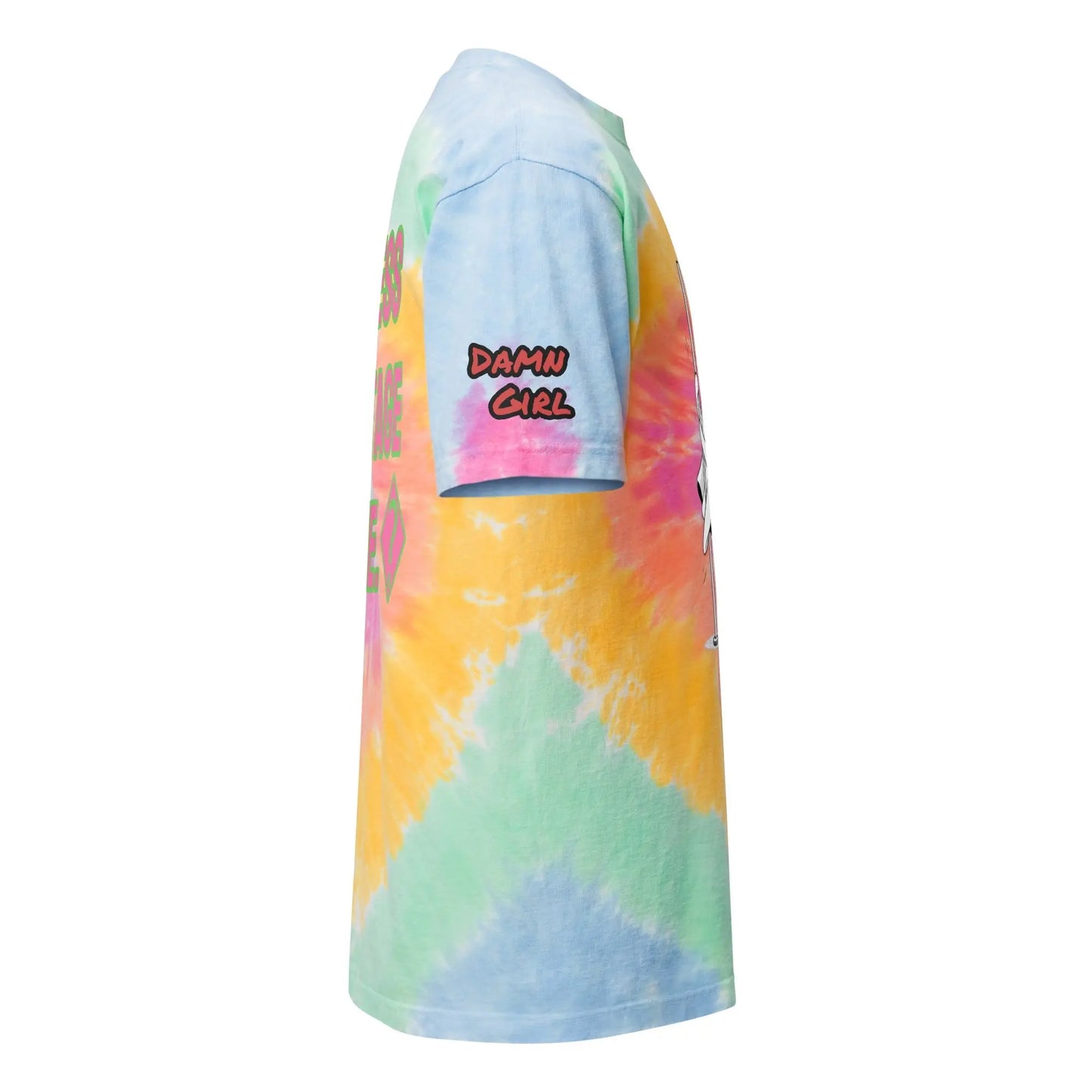 Tip your dancers Oversized tie - dye t-shirt - Hoodloom CityWear