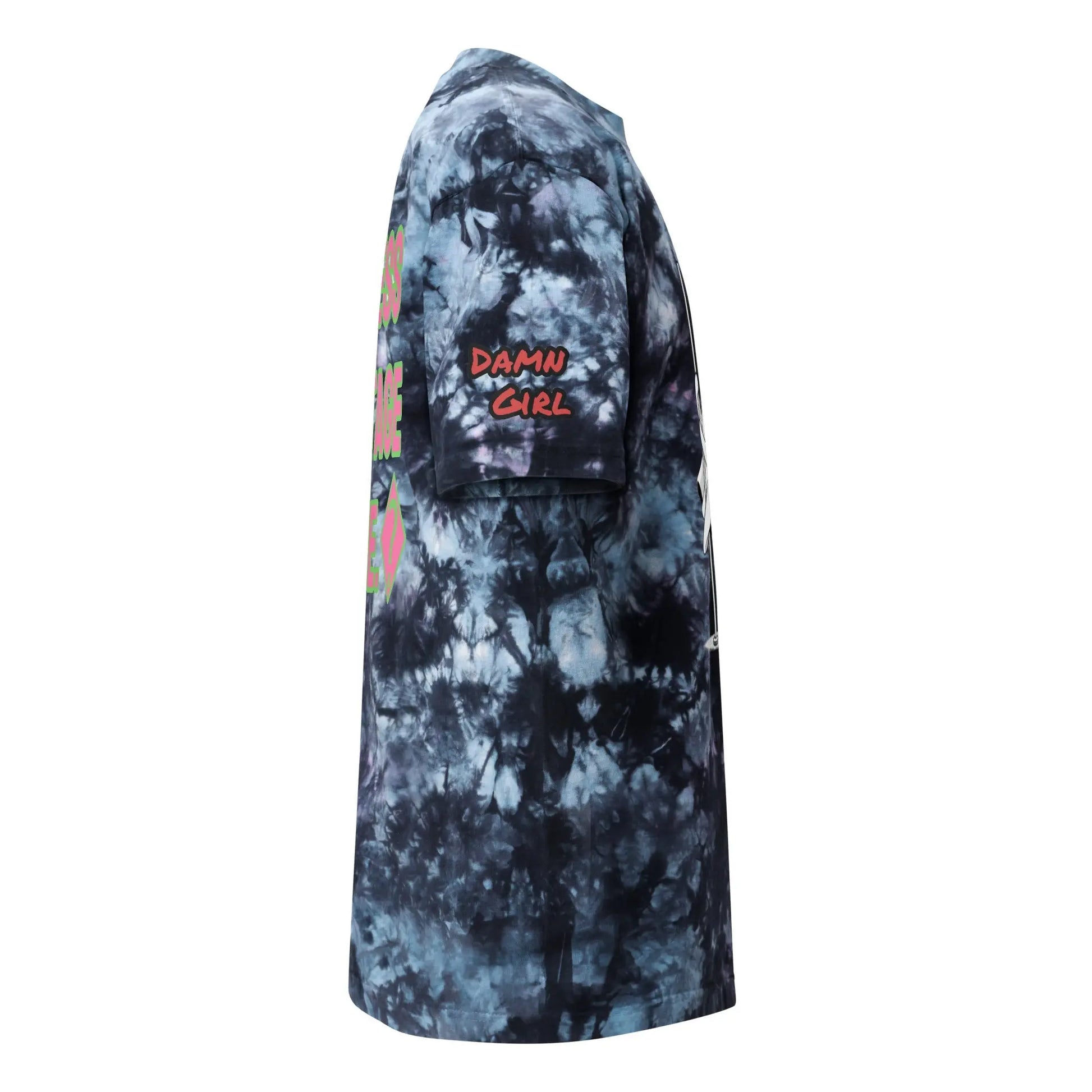 Tip your dancers Oversized tie - dye t-shirt - Hoodloom CityWear