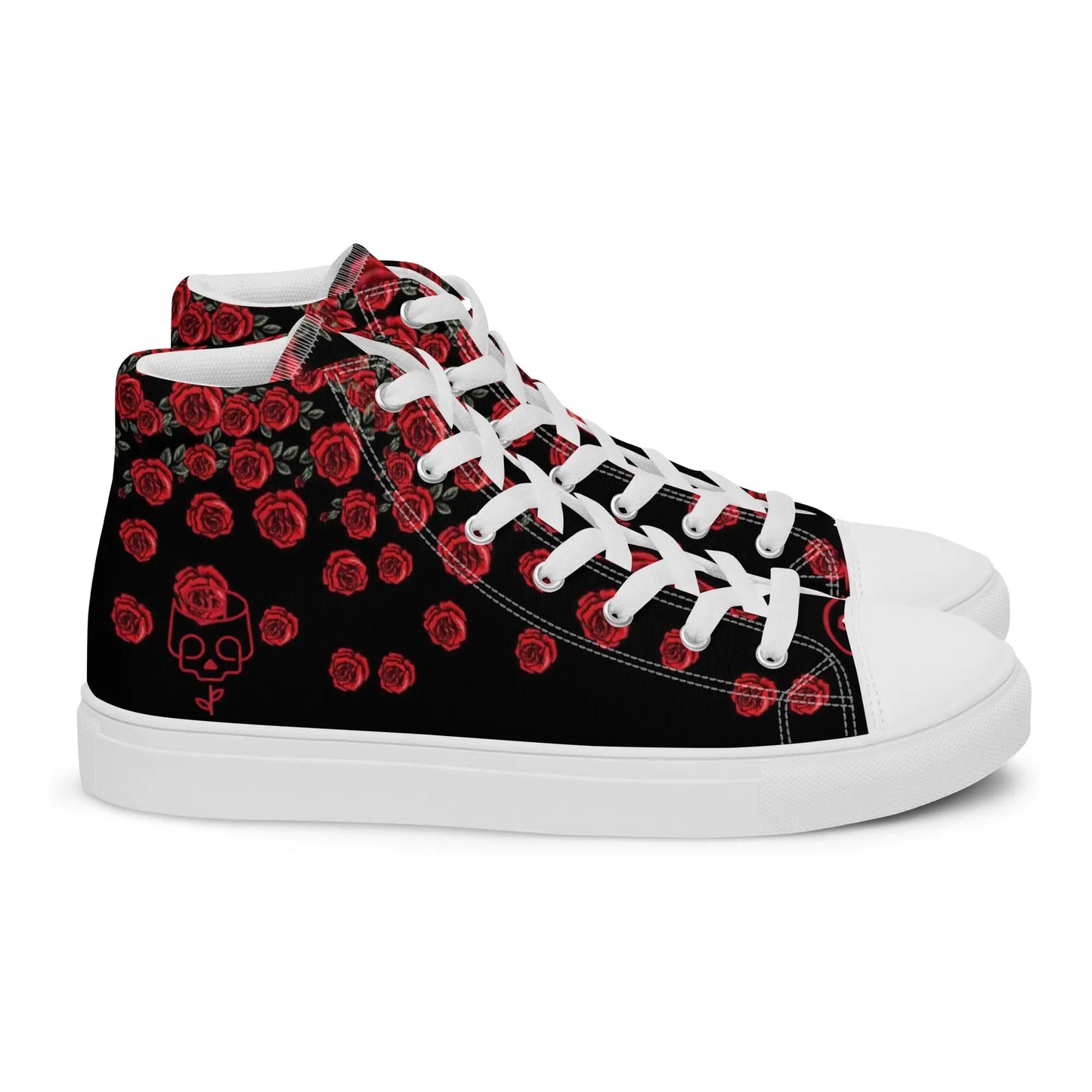 War of the Roses Women’s high top canvas shoes - Hoodloom CityWear