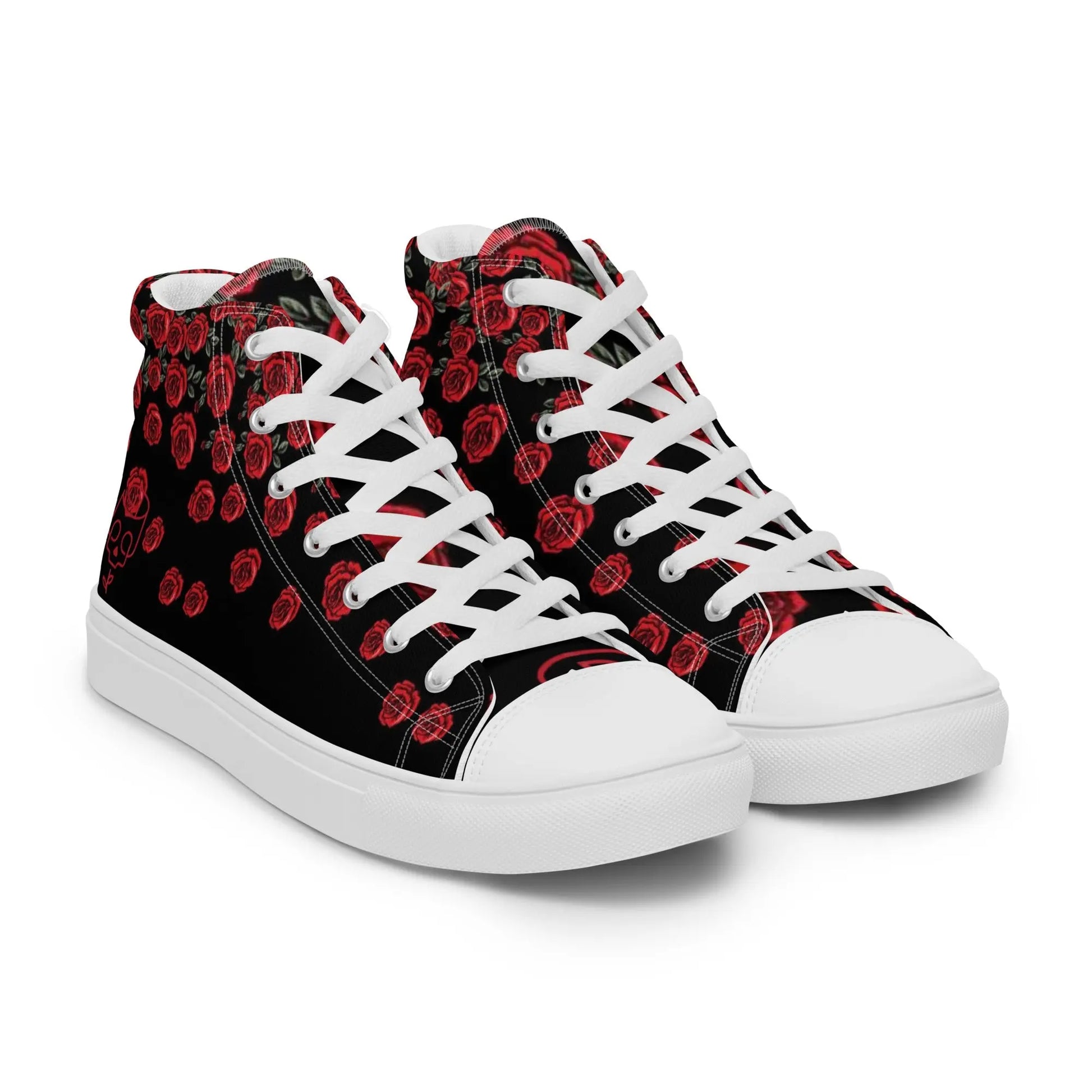 War of the Roses Women’s high top canvas shoes - Hoodloom CityWear