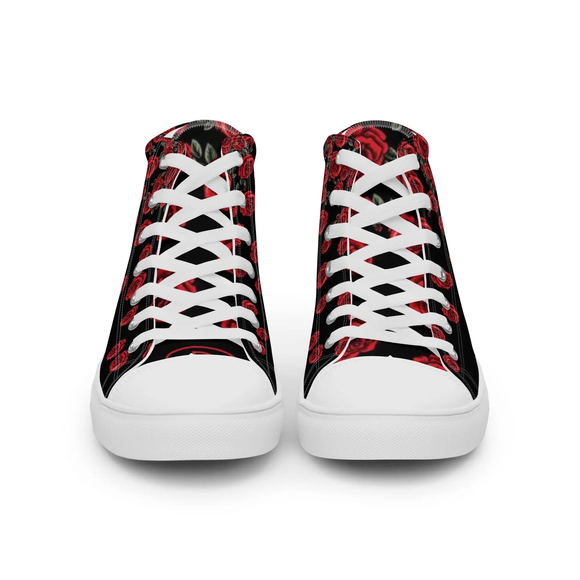 War of the Roses Women’s high top canvas shoes - Hoodloom CityWear