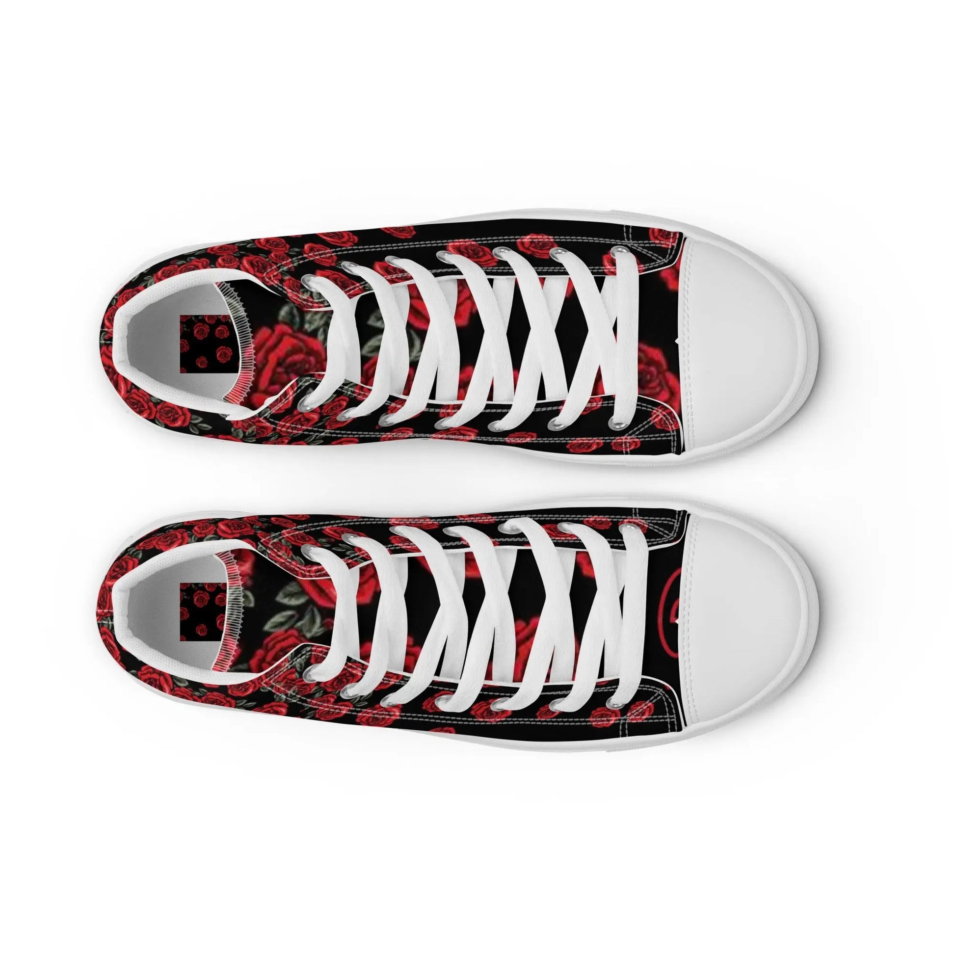 War of the Roses Women’s high top canvas shoes - Hoodloom CityWear